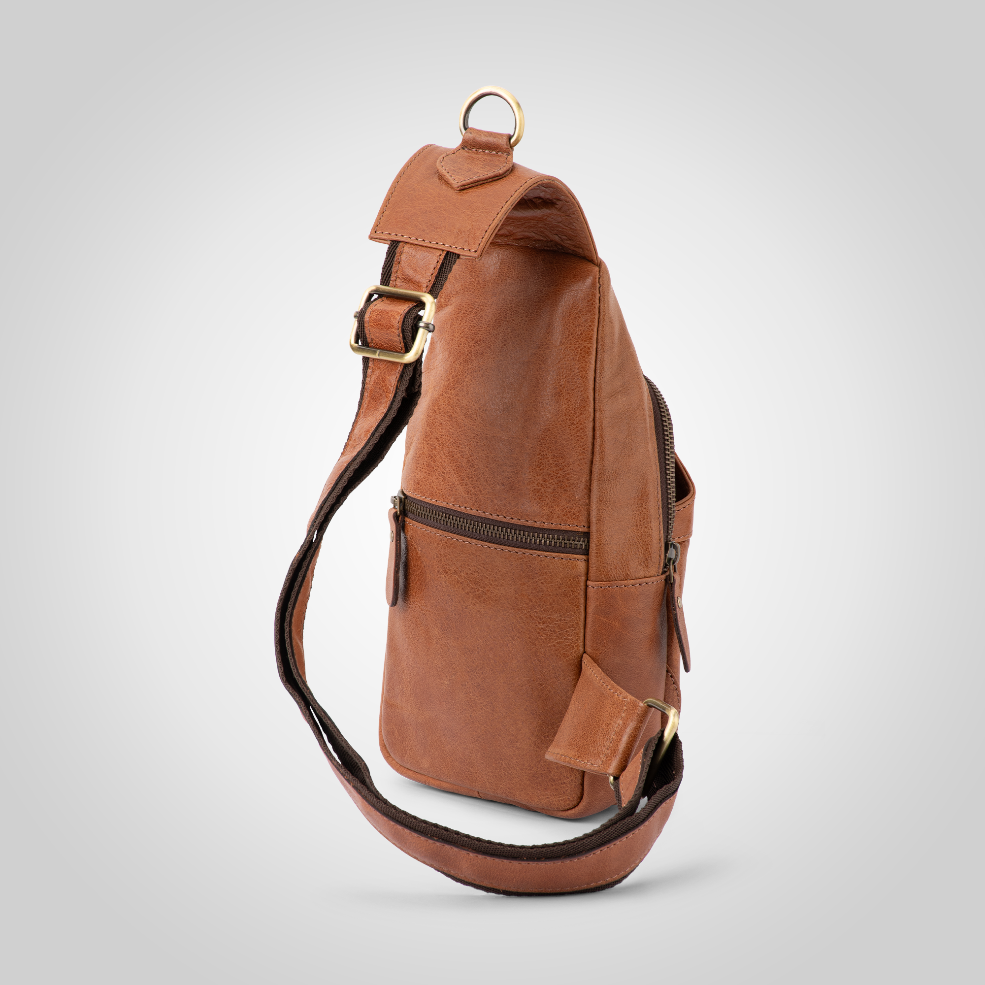 The Sling Leather Chest Bag