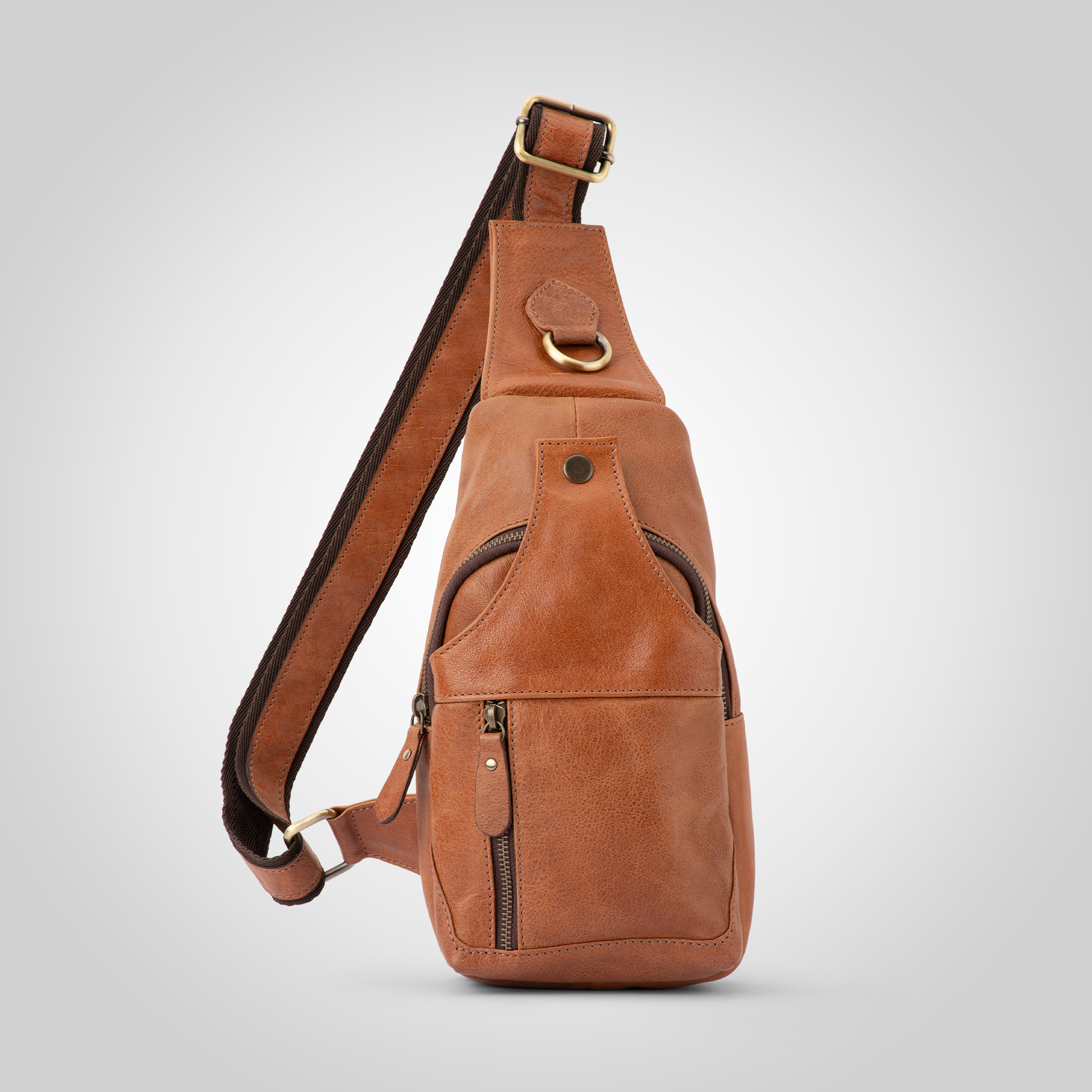 The Sling Leather Chest Bag