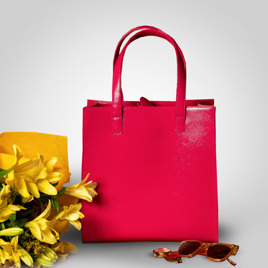 The Everyday Tote – Italian Saffiano Leather Tote Bag