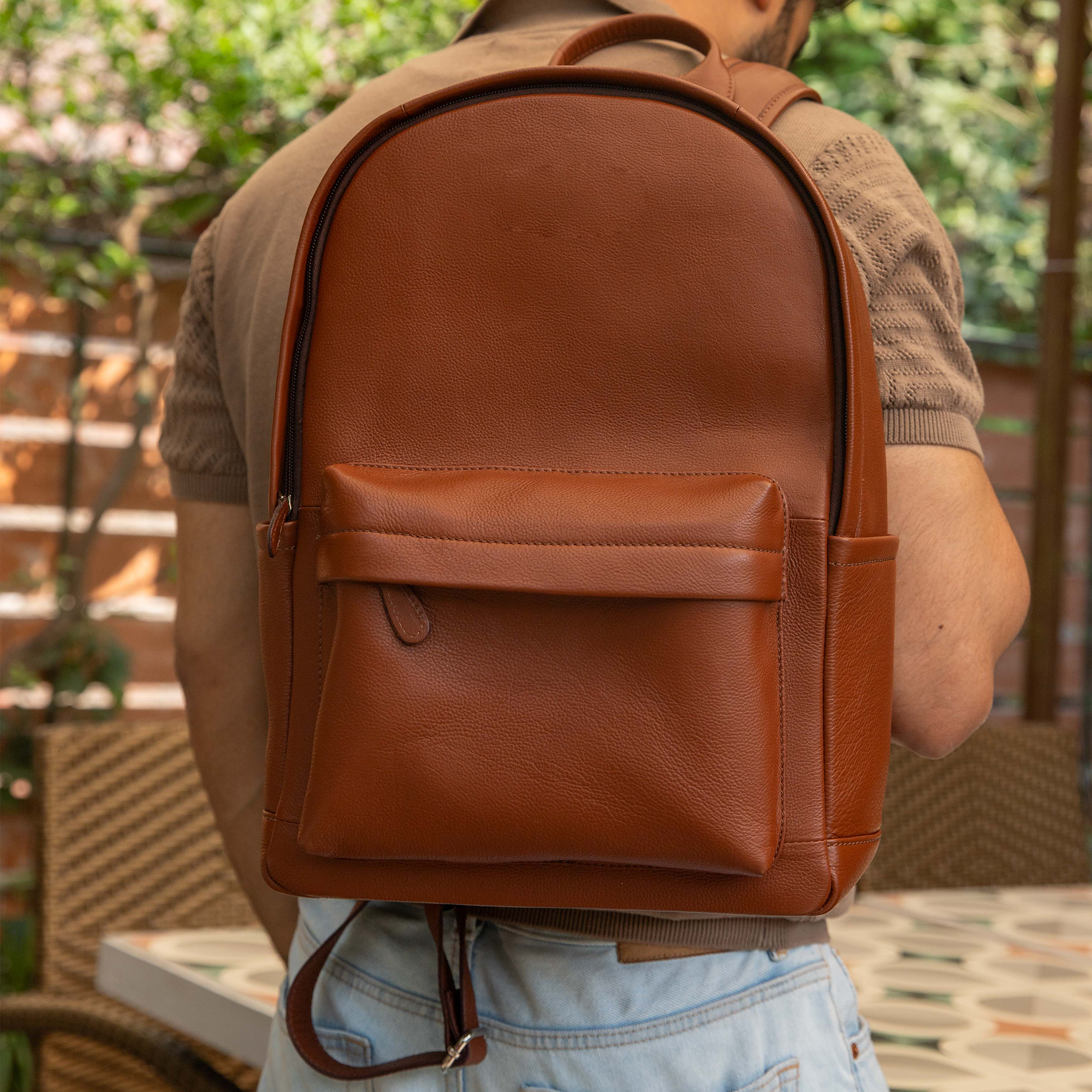 The Urbane – Leather Backpack