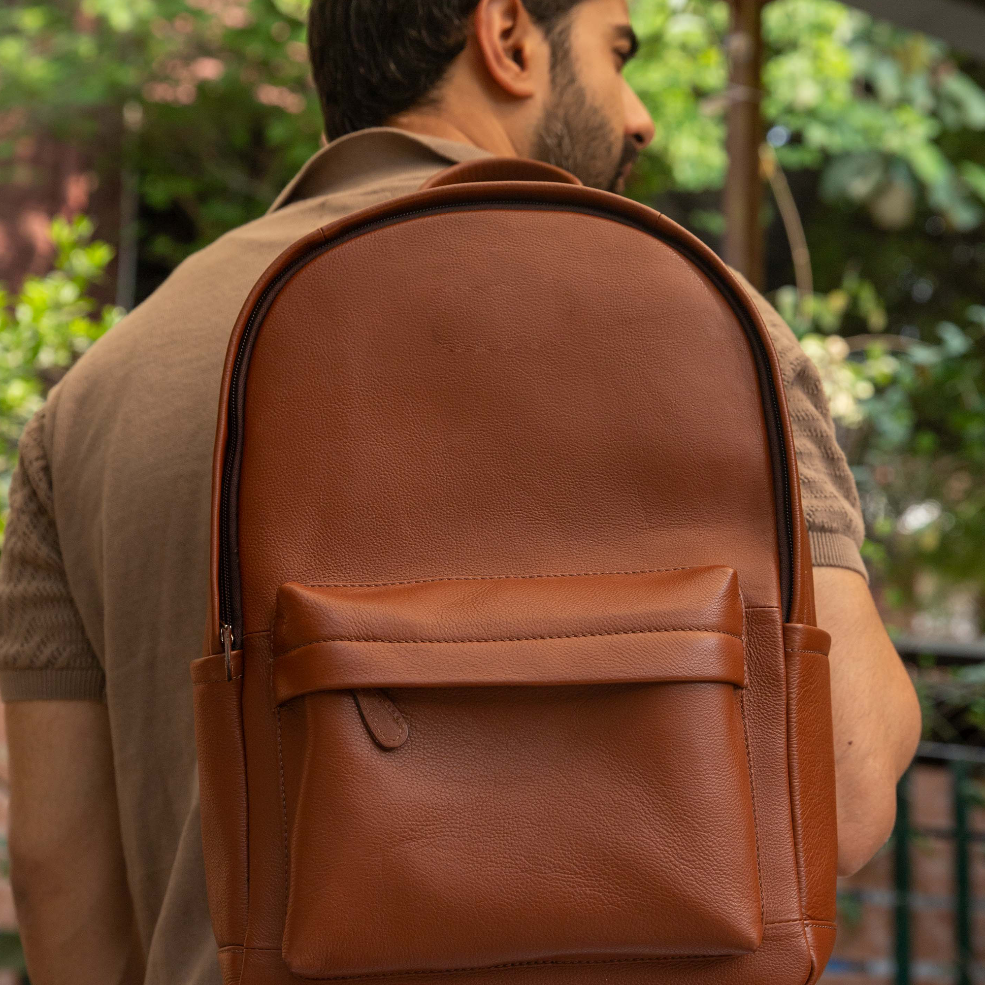 The Urbane – Leather Backpack